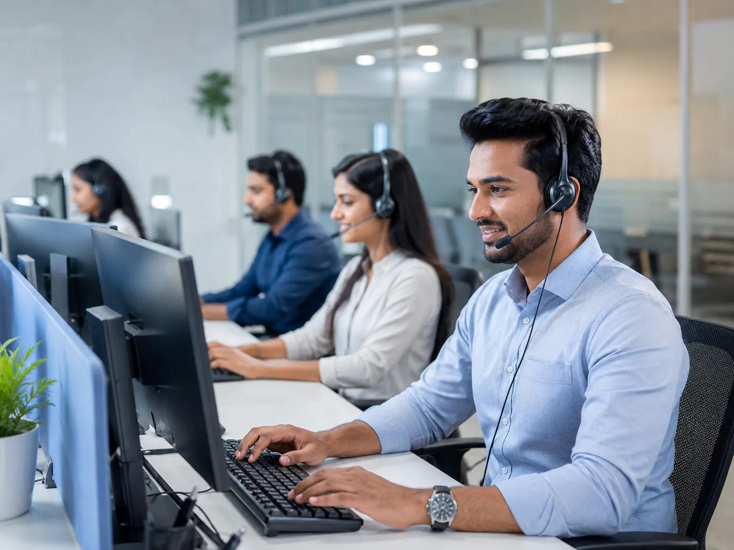 AMC and technical support team maintaining business technology systems