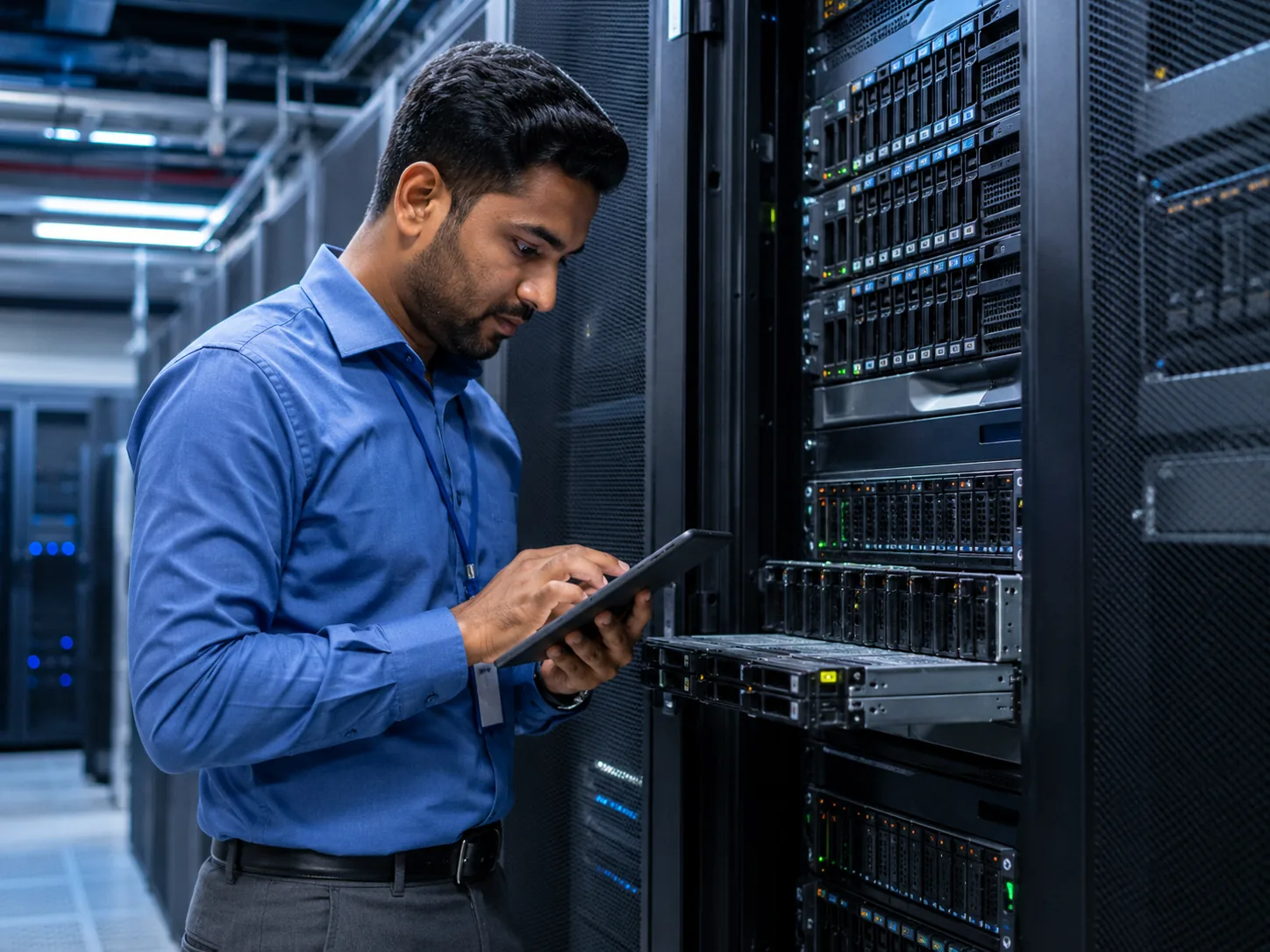 Server and storage infrastructure for secure data management and business continuity