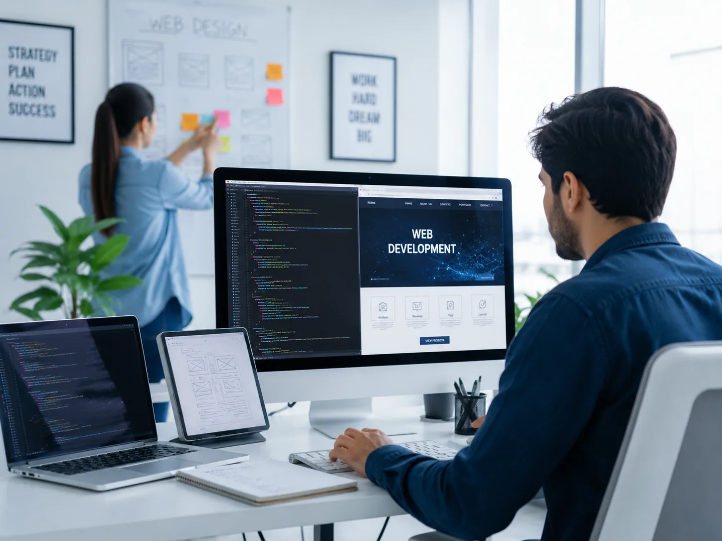 Website development and digital technology design